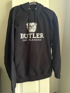 Butler Cheerleading Black Hooded Sweatshirt